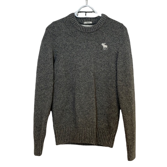 Abercrombie & Fitch Other - Abercrombie and Fitch Mens wool sweater size large grey